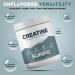 SURPO Micronized Creatine Monohydrate Powder - 300g | Pure Unflavored Gluten-Free & Non-GMO | 60 Servings for Muscle Recovery & Growth | International Shipping Available - Buy Online on GoSupps.com