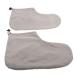 Housoutil 1 Pair Wax Warm Foot Cover Paraffin Bath Liner Heated Gloves Paraffin Booties Easy Liner Bathing Foot Cover Paraffin Wax Foot Covers Spa Cotton Mittens Protector 28X20X0.9CM Grey