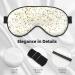 Buy SSIMOO Dreamy Stars & Spots Sleep Mask - Adjustable Breathable Fashionable Eye Mask for Comfortable Sleep - International Shipping Available - Buy Online on GoSupps.com
