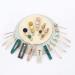 Mehayi 20 PCS Macaron Pearl Hair Clips Set - Cute Fashion Hair Barrettes & Bobby Pins for Women and Girls | Boho Fancy Hairpin Accessories for Wedding & Gifts - Buy Online on GoSupps.com