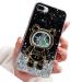 Rnrieyta Miagon B r Astronaut Stand Cover Glitzer for iPhone 8 Plus/7 Plus Cute Girls D nn Crystal Protection cover Treisand Bling Transparent Case Bumper with astronaut Halter Kickst nder Black iPhone 8 Plus/Black