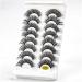 UAMOU 5/50 Boxes Russian Strip Lashes DD Curl Lashes 8 pairs 3D Mink Eyelashes Natural Fluffy False Eyelashes Extension Cheerfully (Color : 8Pairs G889 Size : 50 Boxes) - Buy Online on GoSupps.com