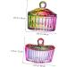 Beavorty 10 Pcs colorful crystal cup acrylic nails glass storage bowl glass bowls monomer dishes with lids nail art cup colored glass monomer acrylic nail liquid nail brush manicure - Buy Online on GoSupps.com