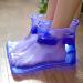 Portable Foot Bath Shoes - Anti-Slip High-Density Foot Soaking Boots Portable Household Foot Bath Shoes Colorful Foot Soaker Shoes for Men & Women Height 18cm 45 Yards Blue - Buy Online on GoSupps.com