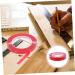 ifundom Tape Rolls Transparent double-sided tape wall sticky tape nail display tape hanging press on nail tape photo tape nail display tape double sided No substrate acrylic black Nail - Buy Online on GoSupps.com