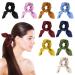 Shop Sibba 9-Piece Elastic Hair Ties with Bow & Rabbit Ears | Silk Ponytail Holders for Women & Girls International Shipping Available - Buy Online on GoSupps.com