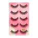 UAMOU 2-50 Boxes Eyelashes faux mink lashes natural 3d mink eyelashes volume false lashes in bulk cilios Cheerfully (Color : 5 Pairs G502CS Size : 20 Boxes)