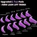 Violets Lash Lift Pads - 6 Pairs Mega L Curl Eyelash Perming Rods for Perfect Curl | Lash Lamination Curler Shields - 100 Applications - Buy Online on GoSupps.com