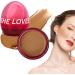 Blush Cream - Soft Cream Face Blusher with Makeup Sponge | No Smudging Easily Blush Palette for Dating Home Working Shopping Gathering Traveling Skoulazeo 02# Golden Brown - Buy Online on GoSupps.com
