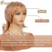 Rose Golden Blonde Pixie Cut Wig for Women - Shaggy Layered Mullet Rocker Style - Buy Online on GoSupps.com