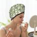 Cute Frog Microfiber Hair Towel - Super Absorbent Coral Velvet Wrap for Long & Curly Hair - Quick Dry Cap for Women - Buy Online on GoSupps.com
