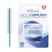 Wellsamed Wellsabrush 10 pieces interdental brushes size: M ISO 1: 0.45 mm brush size: 2.5 mm/medium for effective cleaning of interdental spaces M 1 piece (10 pack)