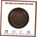 Zerodeko 2pcs Chili Sauce Snack Plate Mini Appetizer Plate Ice Cream Bowl Kitchen Gadgets Pickles Melamine 9X9X2.4CM Brown - Buy Online on GoSupps.com