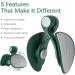Thigh Master Big Resistance Pelvic Muscle Exerciser - Suzanne Somers Inner Thigh Toner for Men & Women - Strength Training Equipment - Dark Green - Buy Online on GoSupps.com