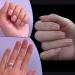 552 Pieces Square Nail Tips Full Cover Short Gel Nail Tips Set Pre-Buffed Matte Finish 12 Sizes for Nail Extensions - Buy Online on GoSupps.com