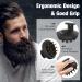 Vicicon Scalp Massage Brush - 100% Silicone Hair & Beard Massager for Growth & Deep Cleaning - Ideal Scalp Shampoo Brush - Buy Online on GoSupps.com