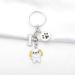 Ensianth Dog Keychain - Perfect Gift for Dog Lovers Puppy & Dog Paw Print Keyring for Dog Owners | Shih Tzu & More - Buy Online on GoSupps.com