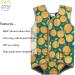 Swim Cosy Baby/Toddler Wetsuit Vest UPF50 - Neoprene Wrap Design for Boys/Girls 0-3 years - Unicorns Dinosaurs Ducks - Orange Splash - SMALL 0-6 Months - Buy Online on GoSupps.com