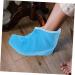 HONMEET 1 Pair Waxed Cotton Footmuffs Paraffin Wax Spa Foot Covers Paraffin Bath Bags Paraffin Refills Liners Foot Spa Wrapping Cover Moisturizing Socks Foot Spa Booties Polyester 26.50X19.00X1.00CM Blue - Buy Online on GoSupps.com