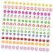 Mipcase 2400pcs 12 Fruit Sliced nail Art Accessories Decor Hair Dryer Brush Nail Art Fruit Nail Slices Manicure Fruit Slices Manicure Art Diy Slices Colorful Nail Fruit Slices