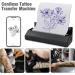 Calicon Portable Tattoo Stencil Printer | Cordless Thermal Copier Machine | Rechargeable Mini Printer with 10 Free Transfer Papers | iOS & Android Compatible (2023 New Version) - Black - Buy Online on GoSupps.com