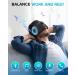 Bluetooth Sleep Mask Headphones | White Noise Blackout Sleepathy Mask | Upgraded 3D Contoured Headphones | Gift for Men & Women | Travel, Nap, Relaxation - Buy Online on GoSupps.com
