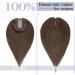 S-noilite Human Hair Toppers for Thinning Hair Women Real Hair Topper Hair Piece Clip in Toupee 100% Remy Real Human Hair 35g(#2-1 Dark Green Brown 10 Inch) 10 Inch Dark Green Brown - Buy Online on GoSupps.com