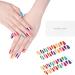 Danni & Toni Rainbow Glossy UV Gel Nail Foil - Self-Adhesive Half Hardened Nail Stickers (28 Pack) | Spotlight DE - Buy Online on GoSupps.com