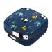 Forest Animals Period Bag Menstrual Cup Pouch Large Storage Bag Sanitary Purse for Sanitary Napkin Pads Pads Organizer for Girls Women Multicoloured 08