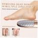 Healeved Double-Sided Rubbing Board Steel Foot Foot Dead Skin Scraper Foot Remover Stainless Pedicure Scrubber Tool Heel Bright Light Rose Gold Plastic - Buy Online on GoSupps.com