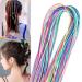 30 Pcs Hair Braids Assorted Gradient Color Mix Colorful Hair Wrap String Rope Strands DIY African Girl Braid Hair Accessories -Hair1