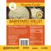 Shastha Barnyard Millet - 10 Lbs Pack - Processed Unpolished & Hulled - 100% Natural - 1 Bag - High-Quality Organic Millet - Buy Online on GoSupps.com