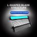 Premium Men's Disposable Razors - 5 Blade Razor with Handle & Cartridges for Smooth Shaving | International Shipping Available - Buy Online on GoSupps.com