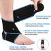 Beister Adjustable Compression Ankle Brace Elastic Foot Support Wrap Sprains Foot Brace for Sports Protect Arthritis Plantar Fasciitis Achilles Tendonitis Blue 1 Pair (Pack of 1) - Buy Online on GoSupps.com