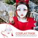 Holibanna Japanese Kabuki Mask - DIY White Torture Masquerade & Animal Craft Mask for Costumes Cosplay & Parties - Buy Online on GoSupps.com