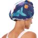Cute Mermaid Fish Hair Towel 2 Pack | Super Absorbent Quick Dry Hair Turbans for Women & Girls - Buy Online on GoSupps.com