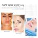 Frcolor 110st Nose Hair Removal PP Stick - Plastic Nose Wax Applicator & Trimmer Clean Wax Sticks 7.00x1.50cm - Shop Internationally! - Buy Online on GoSupps.com