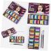 Ipetboom Rainbow Body Paint Set for Adults & Kids | Fluorescent Face Painting Makeup Kit | Water-Soluble Pigment Palette - Buy Online on GoSupps.com