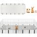 Mfsdai waterproof oxford fabric habitat for guinea pig pet cage (cage not included) guinea pig bed linen cages liner washable guinea pig pipi pads for rabbits hamsters l l l 122*61*10cm gray
