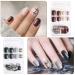 Kalolary 144PC False Nails Color Gradient Acrylic Fake Nails with Glue Stickers for Women & Girls | Perfect for DIY Nail Art Decoration - Buy Online on GoSupps.com