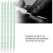 Nail Care Sticks Nail Drilling Dead Skin Removal Disposable Nail Cuticle Pusher for Home Use for Nail Salon(green) - Buy Online on GoSupps.com