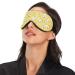 Haskirky Light Blocking Eye Mask - Adjustable Adult Men/Women | Travel, Yoga, Meditation | Comfortable Cat Paw Print | Deep Sleep Aid - Buy Online on GoSupps.com