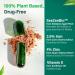 Plant Based Hair Vitamins for Growth & Health | Vegan Omega-3 Biotin & Vitamin E | 60 Capsules - Buy Online on GoSupps.com