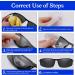 Connexion Self-Adhesive Bifocal Reading Lens - Removable Magnification for Sunglasses Glasses & Goggles | Reusable & Water-Free - Buy Online on GoSupps.com