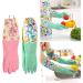 Dishwashing Gloves Durable Waterproof Household Dishwasher Cleaning Rubber Gloves Random Colors Washing Bowls Gloves Tools Pink - Buy Online on GoSupps.com