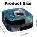 Portable Women's Binding Bags | Menstrual Cup Pocket & Pads | Shark Pattern for Teens - Buy Online on GoSupps.com