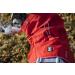 Hurtta Monsoon Eco Hundelegenmantel | Waterproof Dog Rain Jacket with Reflectors | 100% Recycled Material | Red 30cm - Buy Online on GoSupps.com