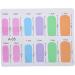 Silk Fiberglass Nail Extension Kit - 6 Shapes DIY Nail Tips Set for UV Gel Nails - Home Salon Tool - Buy Online on GoSupps.com