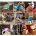 Mosucoirl Winter Dog Sweater | Comfortable Fleece Cat & Dog Clothing for Small Medium Pets | Warm Pink Costume - Buy Online on GoSupps.com