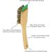 Brushmann Shoe/Boot and Wellington Boot Brush - Dirt Remover with Scraper Updated Design - Buy Online on GoSupps.com